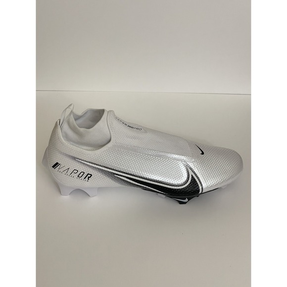 Nike Vapor Edge Pro 360 Football Cleats White AO8277-100 Men's Size 13 US